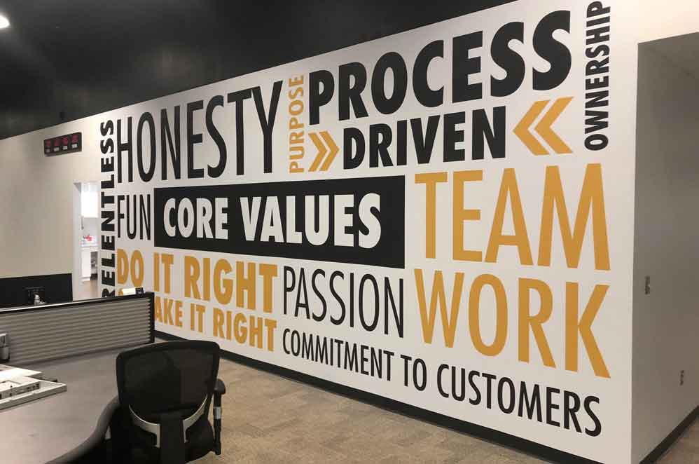 Decorating inspiration wall murals